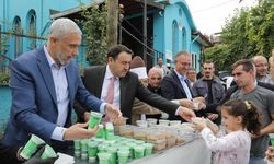 Kütahya’da geleneksel ahilik pilavı ikramı