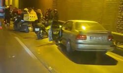 Motosiklet ve otomobil çarpıştı: 1 yaralı