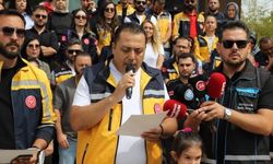 Sağlık ekibine yönelik saldırıya tepki
