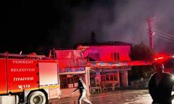 Şaphane’de çıkan yangından 2 ev tamamen yandı, 1 evde hasar oluştu