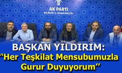 Başkan Yıldırım: "Her Teşkilat Mensubumuzla Gurur Duyuyorum''