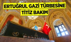 Ertuğrul Gazi Türbesine Titiz Bakım