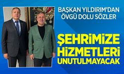 Başkan Yıldırım: ''Şehrimize Hizmetleri Unutulmayacak''
