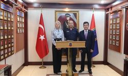 Başkan Subaşı ve Vekil Tüzün’den İl Jandarma Komutanı'na Ziyaret