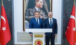 Bilecik Valisi Faik Oktay Sözer’den Eskişehir Valisi Hüseyin Aksoy’a Ziyaret