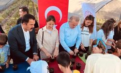 Bozüyük Sevgi Evi öğrencileri fide dikti