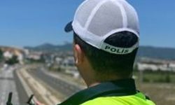 Bozüyük’te Hava Destekli Trafik Denetimi: 14 Araca Ceza