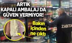 Artık kapalı ambalaj da Güven vermiyor!