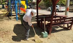 Bayırköy’de park ve spor alanlarında yoğun temizlik çalışması