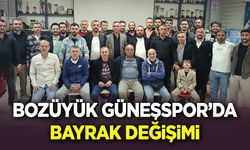 Bozüyük Güneşspor’da Bayrak Değişimi