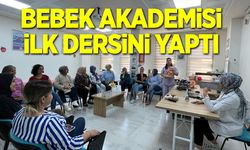 BEBEK AKADEMİSİ İLK DERSİNİ YAPTI