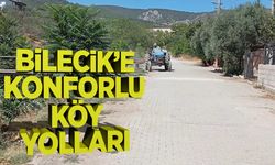 Bilecik’e konforlu köy yolları