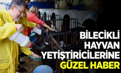 Bilecikli Hayvan Yetiştiricilerine Güzel Haber