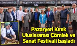 Pazaryeri Kınık Uluslararası Çömlek ve Sanat Festivali başladı