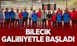 Bilecik Turnuvaya galibiyetle başladı