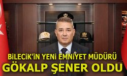 BİLECİK'İN YENİ EMNİYET MÜDÜRÜ GÖKALP ŞENER OLDU