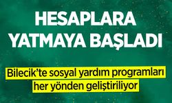 Hesaplara yatmaya başladı