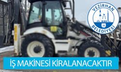 VEZİRHAN BELEDİYE BAŞKANLIĞI 1 ADET İŞ MAKİNASI KİRALAMA DUYURUSU!