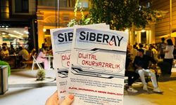 SİBERAY ekiplerinden sokakta bilgilendirme çalışması