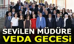 SEVİLEN MÜDÜRE VEDA GECESİ