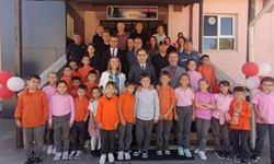 Pazaryeri’nde protokol üyeleri öğrencilerle bir araya geldi