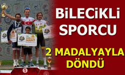 BİLECİKLİ SPORCU 2 MADALYAYLA DÖNDÜ