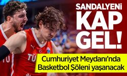 Sandalyeni Kap Gel: Cumhuriyet Meydanı'nda Basketbol Şöleni yaşanacak!