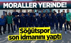 Söğütspor Son İdmanını Yaptı, Maç Saatini Bekliyor