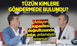 Yaşar Tüzün, kimlere göndermede bulundu?