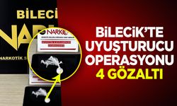 Bilecik’te uyuşturucu operasyonu