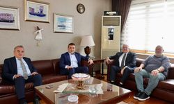 Vali Sözer’den Eski Devlet Bakanı Bahattin Şeker’e İade-i Ziyaret
