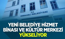 Yeni Belediye Hizmet Binası ve Kültür Merkezi Yükseliyor