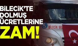 Bilecik'te dolmuş ücretlerine zam