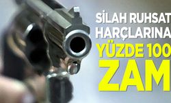 Silah ruhsat harçlarına yüzde 100 zam