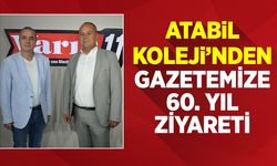 Atabil Koleji’nden gazetemize 60. yıl ziyareti