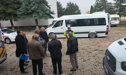 Altıntaş’ta öğrenci servislerinde denetim
