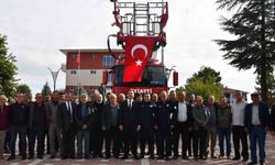 Beylikova’da yeni itfaiye aracı hizmete alındı