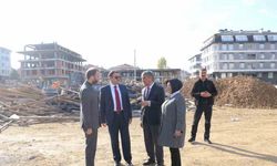 Kütahya’da devam eden eğitim yatırımlar yerinde incelendi
