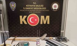 Kütahya’da tarihi eser operasyonu