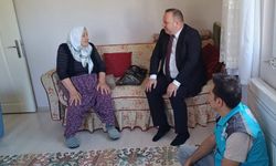 Şuhut’ta Dünya Yaşlılar Günü’nde anlamlı ziyaret