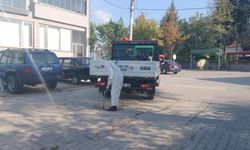 Bilecik’te kışlak ilaçlama çalışmaları sürüyor