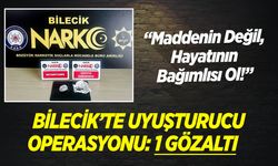 Bilecik’te Uyuşturucu Operasyonu: 1 Gözaltı