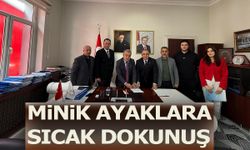 Bozüyük’te Minik Ayaklara Sıcak Dokunuş