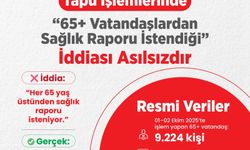 Bakanlıktan ''sağlık raporu'' iddialarına yalanlama geldi