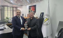 Başkan Dilsiz'e Nezaket Ziyareti