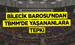 Bilecik Barosu'ndan TBMM’de Yaşananlara Tepki