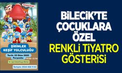 BİLECİK’TE ÇOCUKLARA ÖZEL TİYATRO GÖSTERİSİ