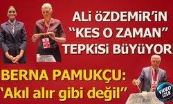 Ali Özdemir'in ''Kes o zaman'' tepkisi büyüyor