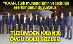 Milletvekili Tüzün: ''KAAN, Türk mühendisinin ve işçisinin eseridir; gurur duyuyoruz''