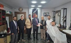Esnafı ziyaret ettiler